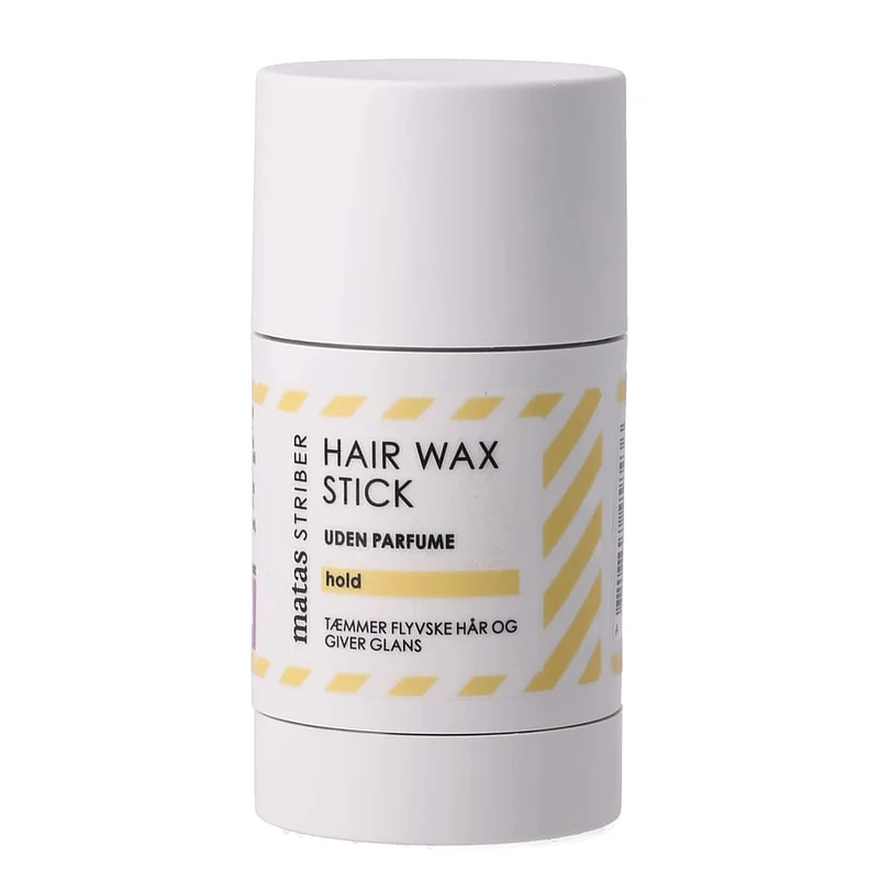 Matas Striber Hair Wax Stick Uden Parfume 50 g, Hår, Hårstyling, Hårvoks