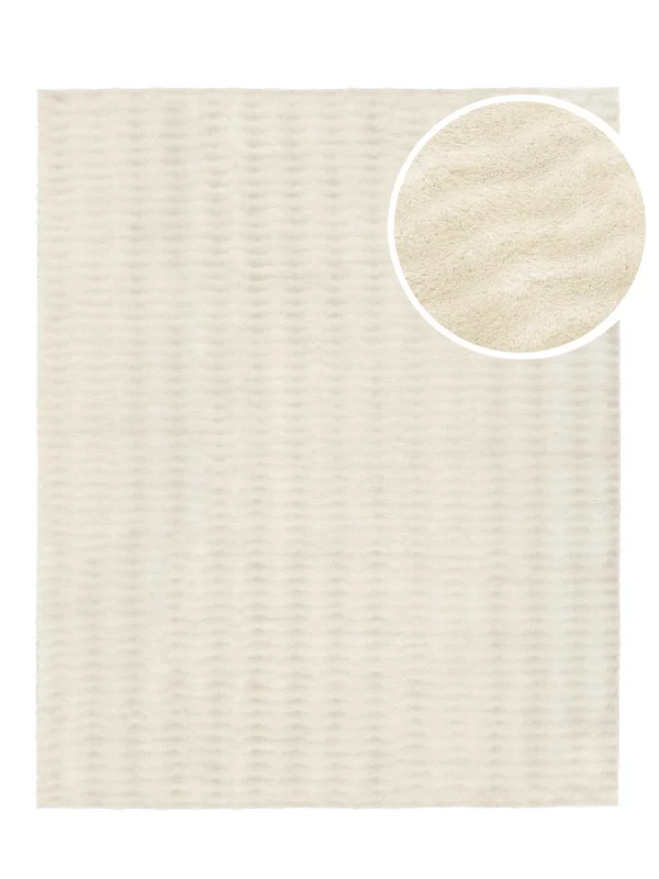 Tide Washable 240X300 Large Cream White Rug