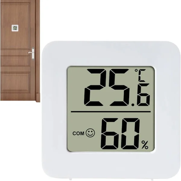 1 st Inomhus Hygrometer, Inomhus Termometer och Exakt Fuktmätare - Luftkomfort Termometer och Fuktmätare