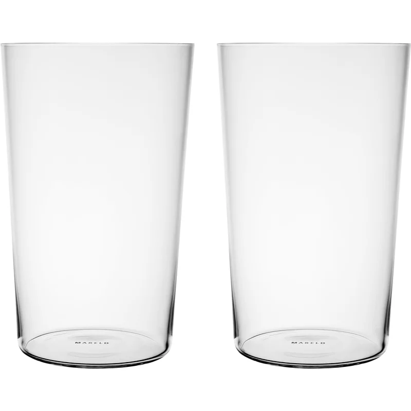Mareld Tynt ølglass 50 cl, 2 pak, krystallglass' - 'Klar