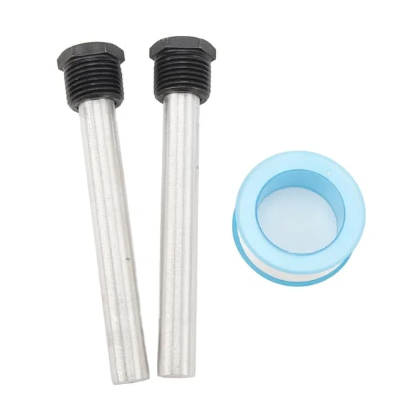 2-pack Magnesium Anodstavar 1/2 tum NPT Gänga Ersättning för de flesta RV Vattenvärmare
