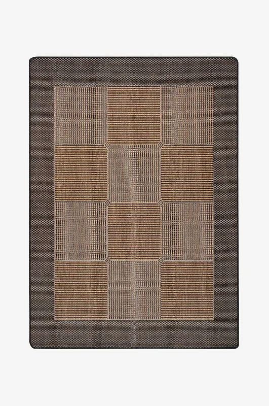 InHouse Group - Glattvevd teppe Brick - Svart - Glattvevde tepper - 50X80 - Fra Homeroom