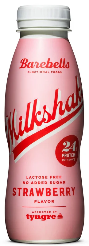 2 for 40,-, Barebells Protein Milkshake Strawberry 330 ml, Sport & Velvære, Protein & Energi, Proteindrikke