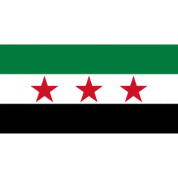 Flagga - Syrien (gammal) Syriska nationella koalitionen 150X90 cm