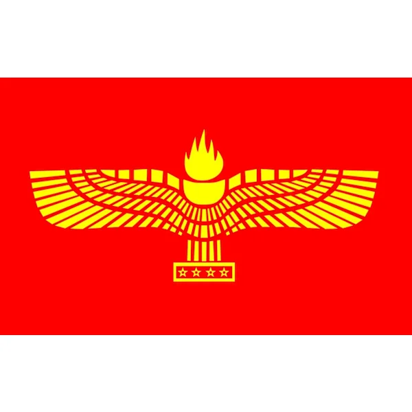 Flagga - Syrien 100 100*-YH-