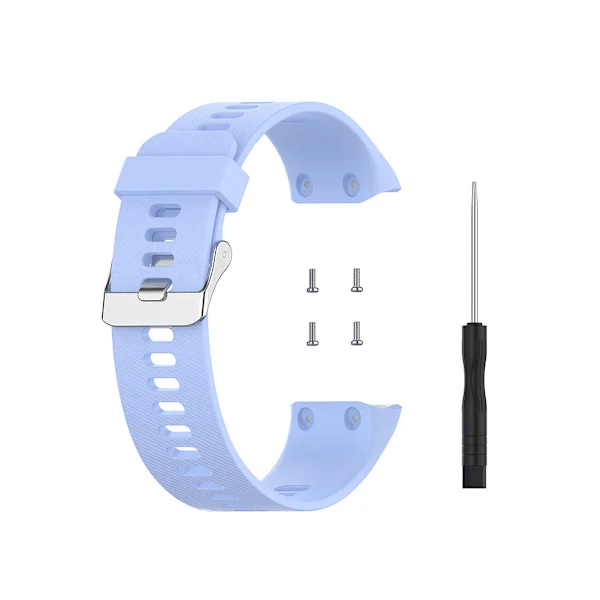Silikoninen urheilukellon ranneke, yhteensopiva Garmin Forerunner 35 30 ForeAthlete 35J Forerunner 35J:n kanssa
