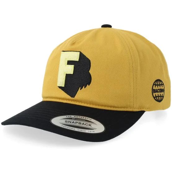Fox - Geel adjustable Cap - Fox Shadow Yellow/Black Adjustable @ Hatstore