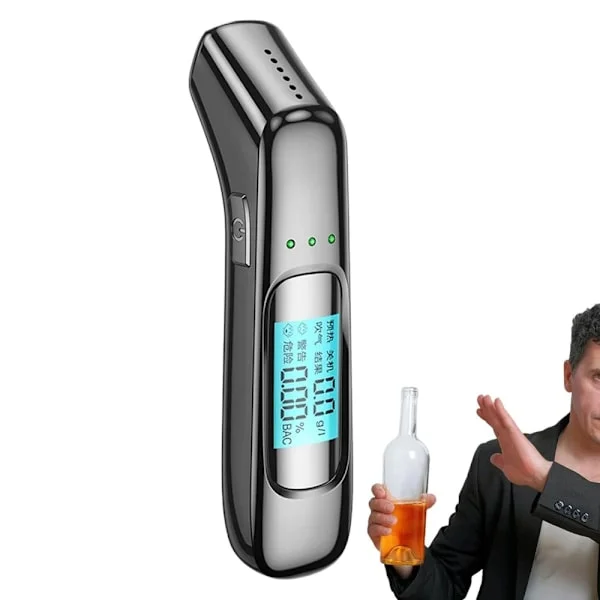Alkoholtestare Professionell Alkoholanalysator Digital Alkoholmätare Alkoholtestare Alkoholmätare