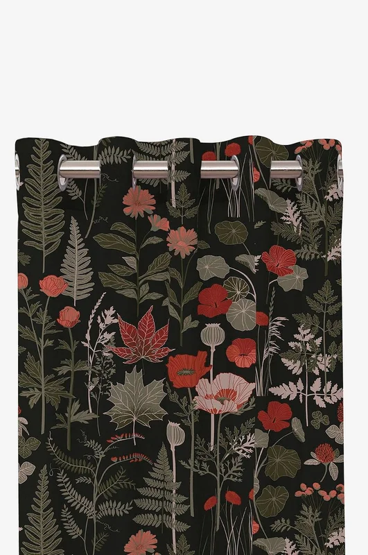 Redlunds - Trädgård öljettlängder - Svart - Öljettgardiner - 140X240 - Från Homeroom