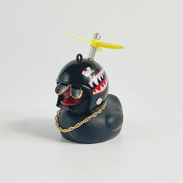 Little Black Duck -kypärä, potkuripyörän kello, yleispyörä, moottoripyörä, skootteri, maastopyörä