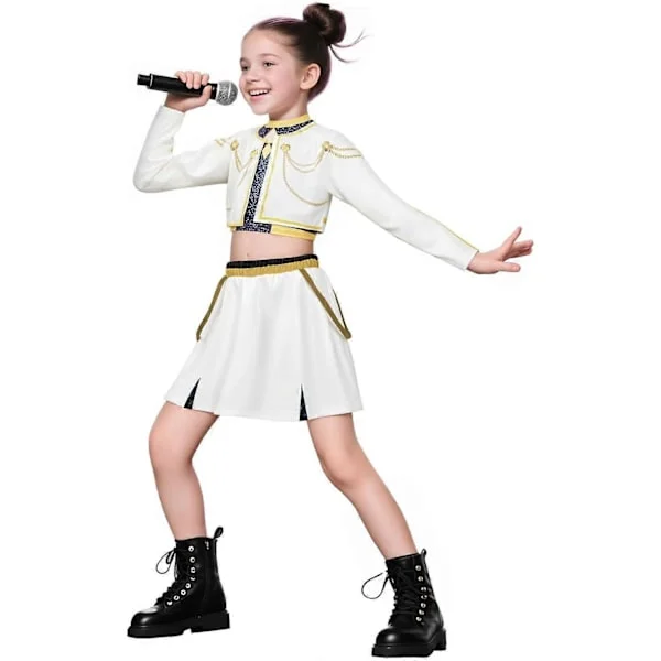 REA Kpop Demonjägare Klänning för Flickor - Rumi Mira Zoey Fancy Klänningar för Barn A03