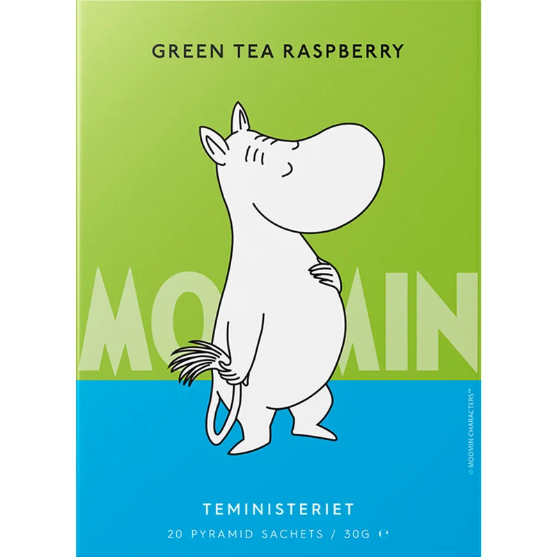 Teministeriet Moomin grönt te, hallon | Matlagning > Skafferiet > Te > Te | Bagaren och Kocken