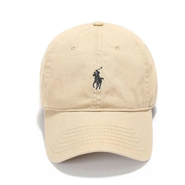 Paul hatt sommer, avslappet vill student baseballcaps polo herre voksen solskjerm caps, khaki Betterlifefg