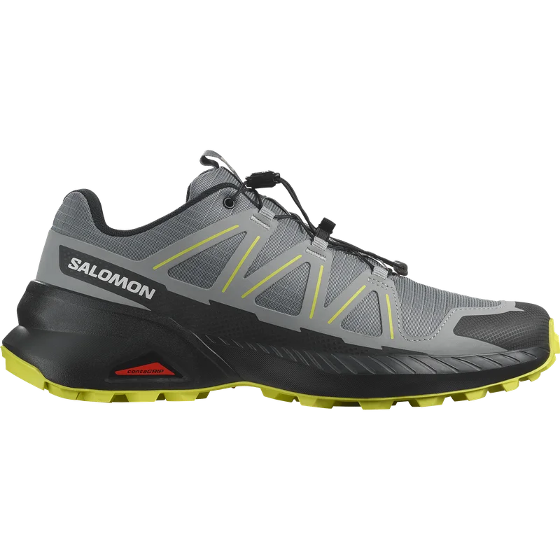 Salomon - Men's Trail Running Shoes Speedcross Peak - Quiet Shade / Black - 11.5