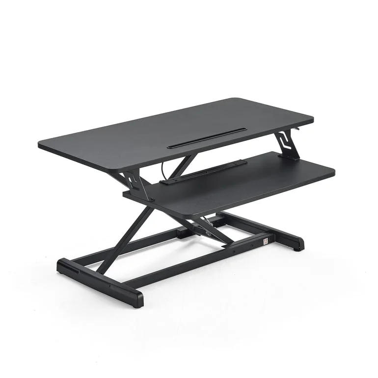 Standing desk converter READY, 880x600 mm, black