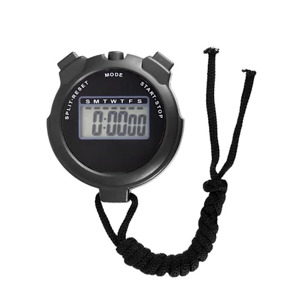 Digital Waterproof Sports Stopwatch for Runners and Referees