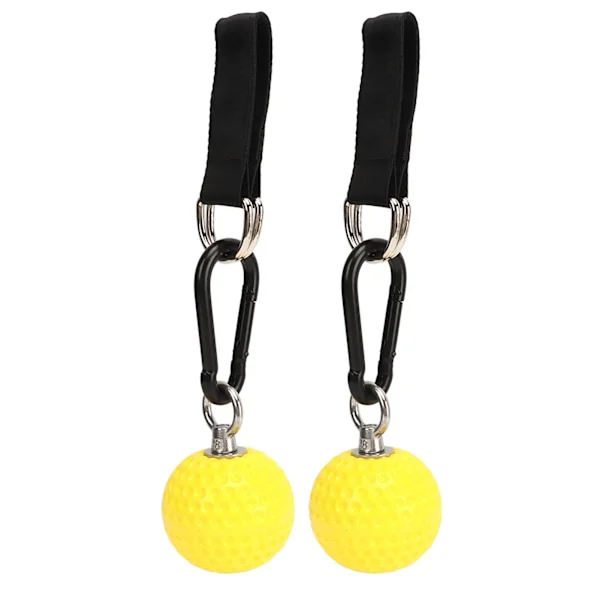1 par klatretræning Power Grip Ball Klatring Pull Up Power Ball Hold Grips med stropper