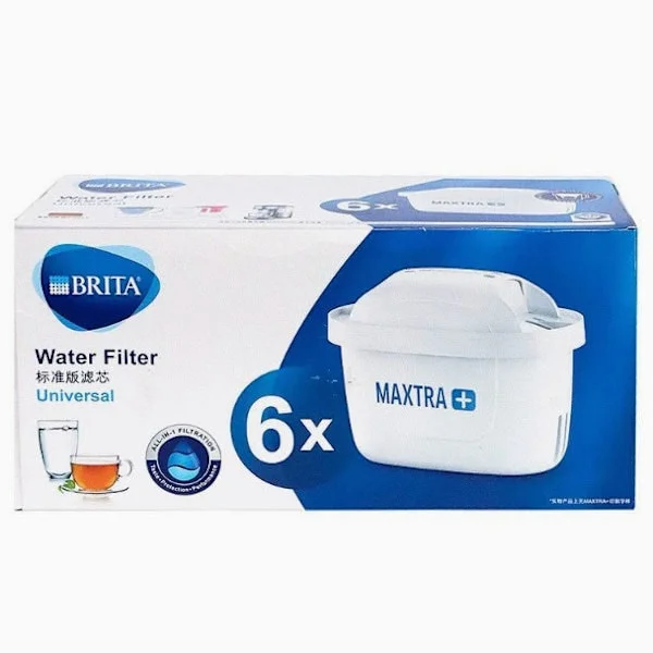 6-pack vattenfilterpatroner kompatibla med alla Brita-kannor - Brita Maxtra vattenfilter - Excellence{ROG}