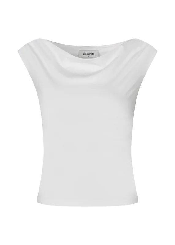 Modström Himamd Off-shoulder Top T-shirts & toppar Dam Vit XS