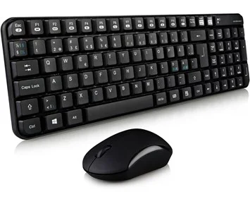 Andersson KDS 1.5 Silent - Trådlöst tangentbord och mus med tysta knappar