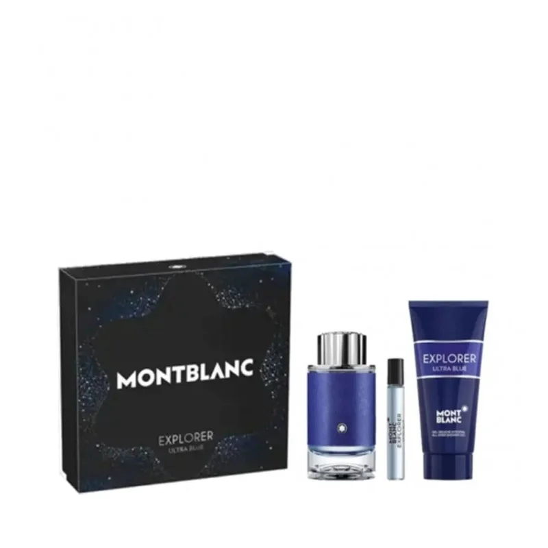 Montblanc Cofanetto Explorer Ultra Blue Uomo Eau de Parfum 100ml