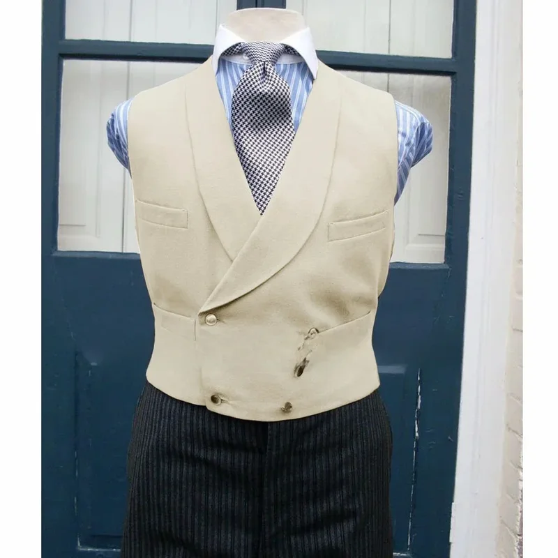 AliExpress - Herren Serge Casual Weste Business Zweireiher Weste voller Herren anzug Herren kleidung formelle Anzüge Westen Kleidung
