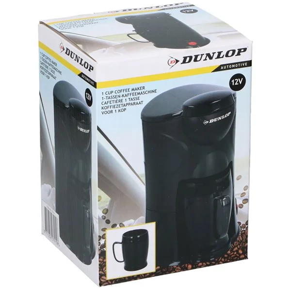 Dunlop kaffetrakter 12V / enkeltkopp kaffetrakter / reise-kaffetrakter