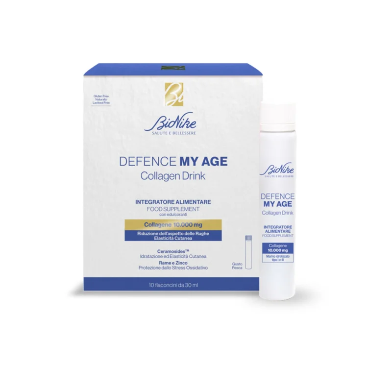 Bionike Defence My Age Collagen Drink Integratore alimentare ml10x30 - Integratore Viso