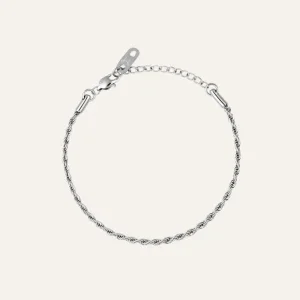Thin rope bracelet