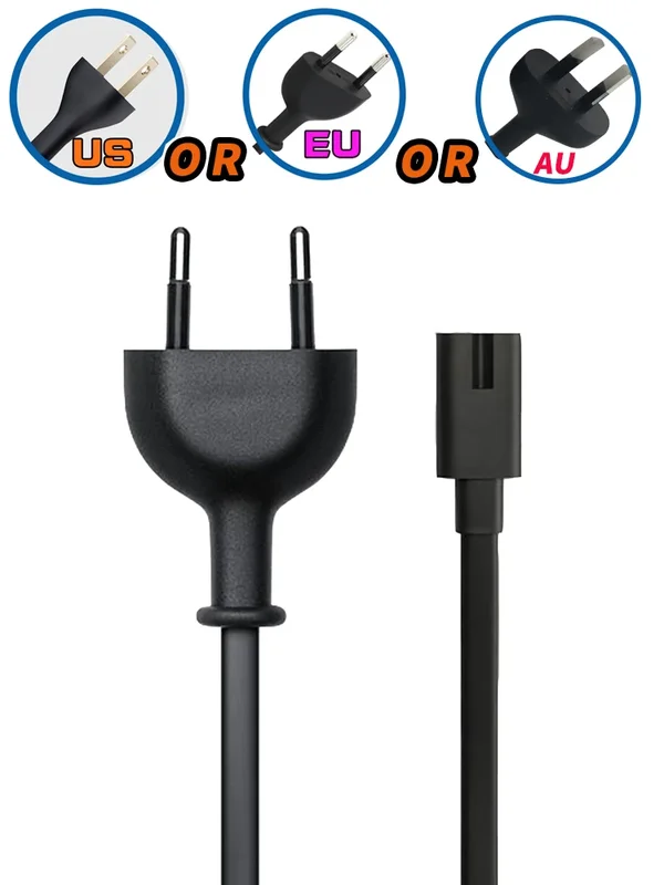 AliExpress - Original OEM-Netzkabel für Apple TV Mac Mini Apple AirPort Time Capsule Stromkabel EU US AU Netzsteckerkabel auf C7 Abbildung 8