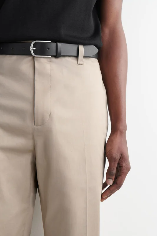 COS Tailored Slim-Fit Trousers in Beige - Men
