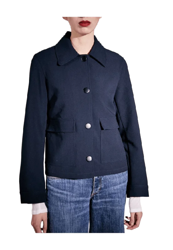Brixtol Textiles Sissel Dark Navy Träningsjackor Dam XS