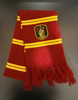 Gryffindor halsduk med tofsar