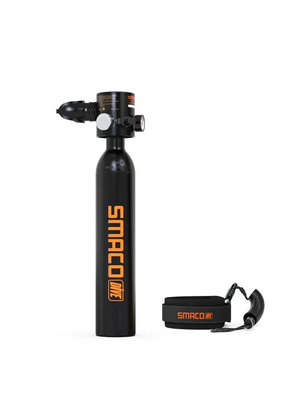 AliExpress - Bouteille d'oxygène portable SMACO 0,5L pour plongée sous-marine, ensemble de bouteilles de plongée, équipement de plongée avec tuba, 