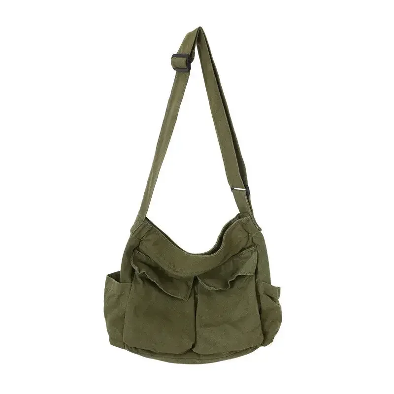 AliExpress - Arbeitskleidung Canvas Umhängetasche Große Kapazität Retro Messenger Bag Neue Student Class Messenger Bag