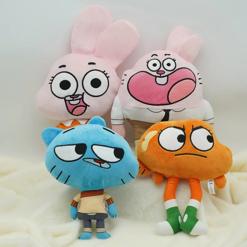 AliExpress - Nouvelle Peluche Gumball Darwin, Poupées en Peluche Cartoon Anais Richard, Jouet en Peluche Doux Kawaii, Cadeaux d'Anniversaire pour 