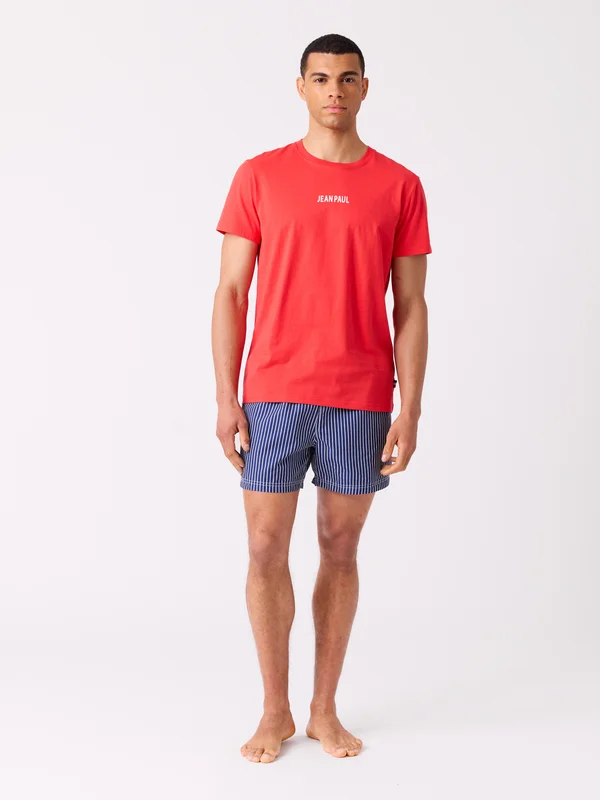 MATCH - Corsica badeshorts - Jean Paul - Str. L - Herre - Shorts - Blå - 100% polyester - resirkulert