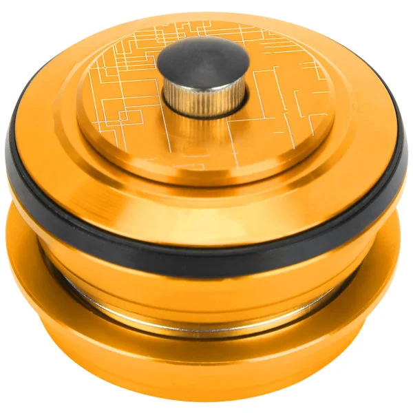 Mountainbike Forgaffel Headset 44mm Trådløs Aluminium Legering Headset Udskiftning Guld