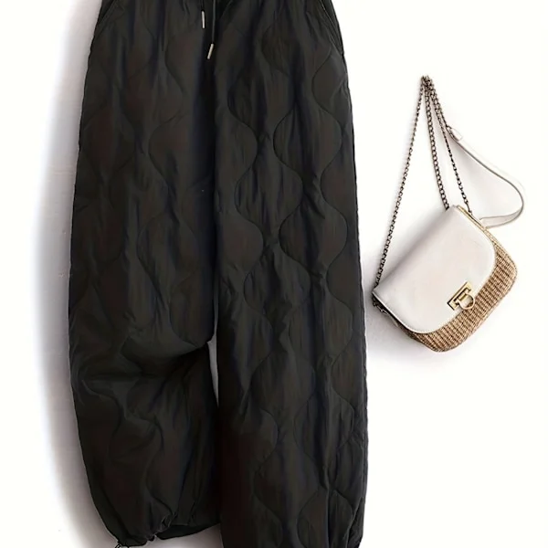 Dame Høst/Vinter Vintage Varme Bukser, Termobukser, Joggebukser med Lommer, Skibukser