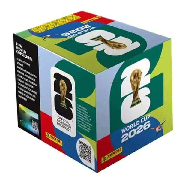 FIFA World Cup 2026 Official Sticker Collection Panini Licensed Football Sticker Album (bt) Card Packs - Style D (50 packs)