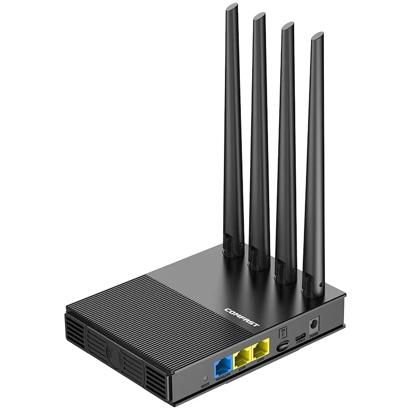 AliExpress - Comfast Mini 4G LTE Router WiFi6 300 Mbit/s Wireless Router Modem Typ-C/DC Power 4 Antennen CPE SIM Karte Hotspot Router EU Stecker