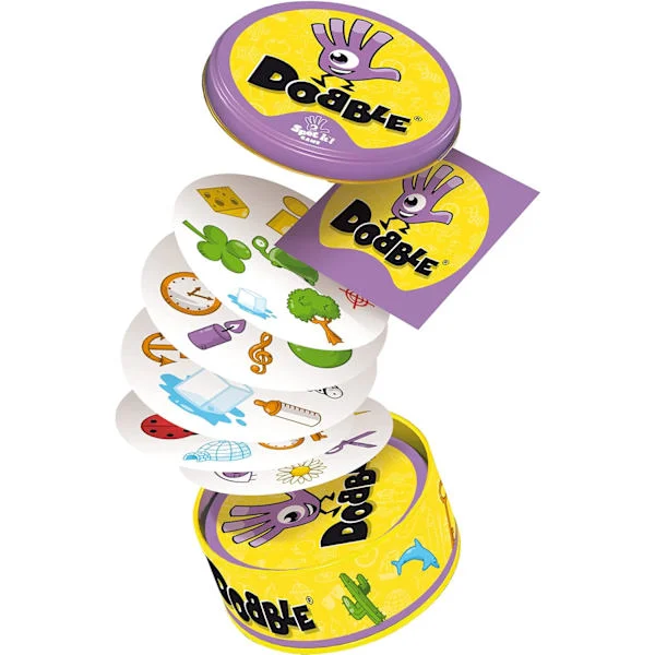 Dobble | Card Game | Ages 6+ | 2-8 Players | 15 Minute Playtime