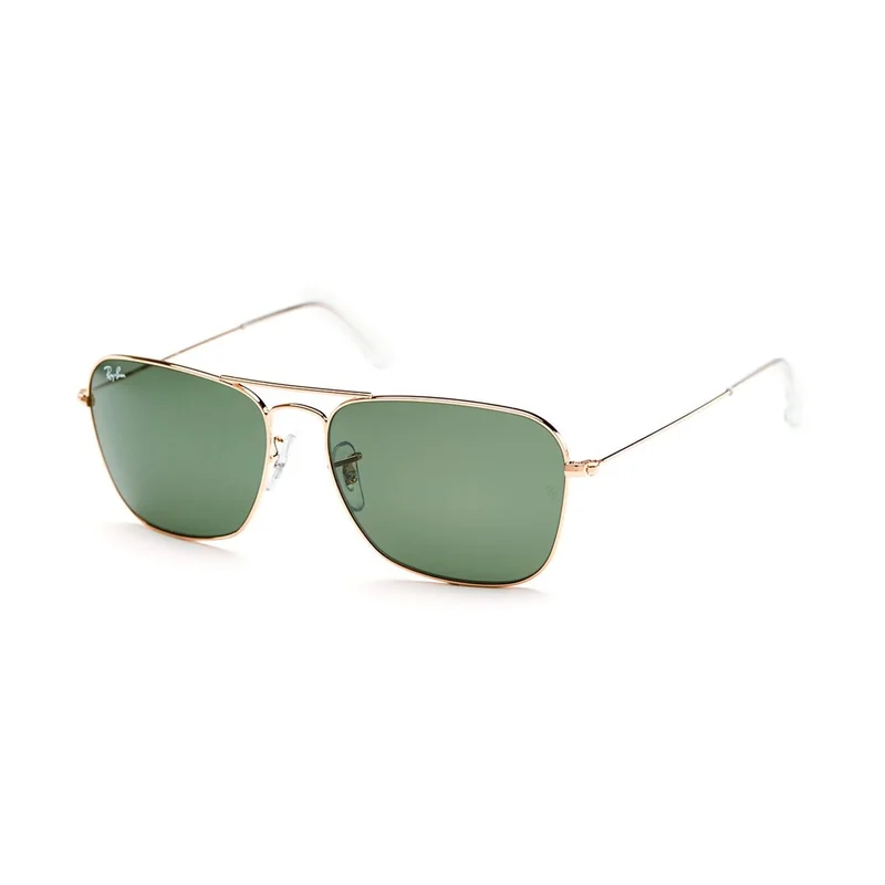 Ray-Ban Caravan -Aurinkolasit - Green Pilot - Ray-Ban RB3136 001 58