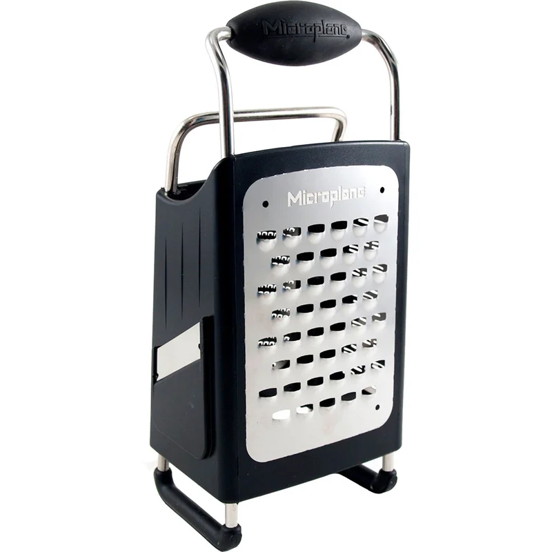 Microplane Boks rivejern - Sort, stål | KitchenOne