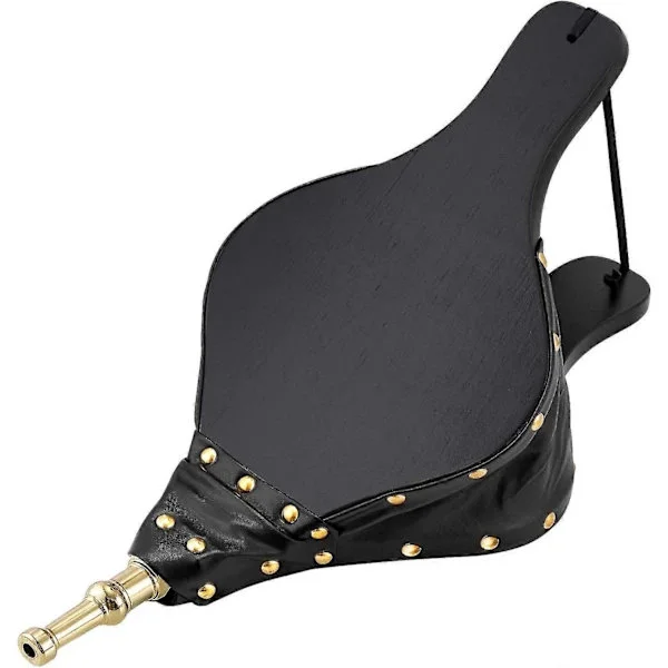 Peisbelg Tre Luftblåser Med Støpt Dyse Håndpumpe For Camping Grill Pipe Grill Svart Liten