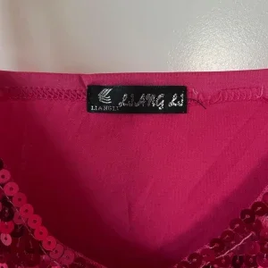 Rosa paljettklänning från Liangli