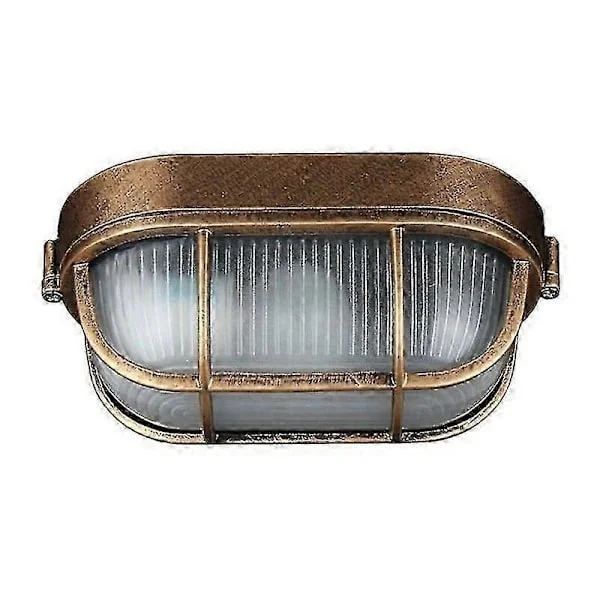Outdoor Wall Lamp, Oval Cast Aluminum Wall Lamp, Nautical Marine Wall Lamp Industrial Vintage Lamp, Boat Lamp, Patio Corridor Wall Decoration