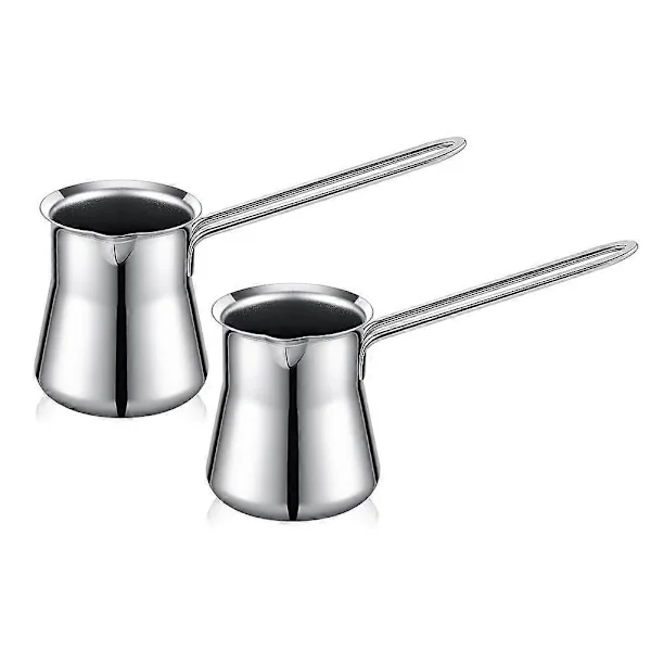 2 osaa turkkilainen kahvipannu 44 cl Chai-pannu Briki kreikkalainen kahvipannu
