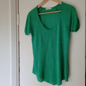 Grön blus Linne