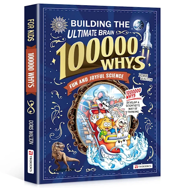 Children's Encyclopedia "Why 100,000?" - Extracurricular Reading for Primary School Students (Builds the Ultimate Brain) Paperback-FS-
